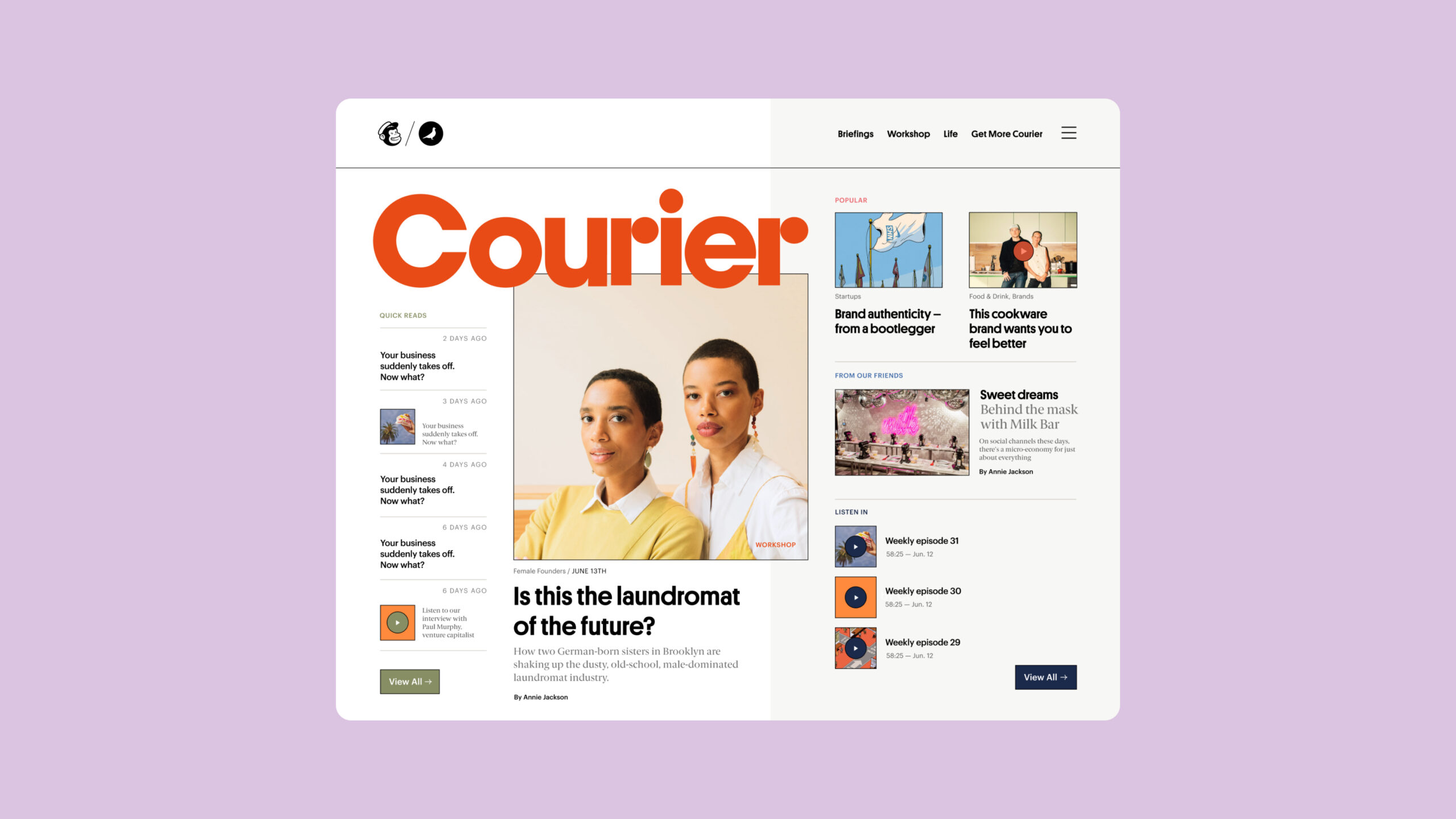 Courier-Cover